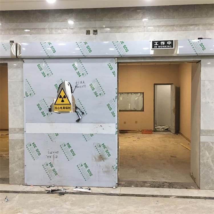 景德镇双扇电动防护铅门